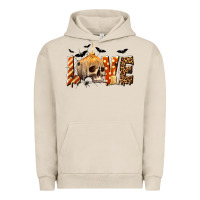Pigment French Oak Halloween Love Urban Hoodie - texasbilliewilder