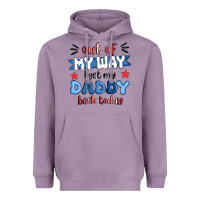 Lavender out of my wat ı get my daddy back today Heavyweight Hoodie - MaliasSmallBusiness