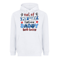 White out of my wat ı get my daddy back today Heavyweight Hoodie - MaliasSmallBusiness