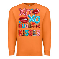 Carrot xo xo hugs and kisses Premium Sweatshirt - NancyCooperArtShop