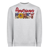 Heather Grey American honey Heavyweight Sweatshirt - Neo Western