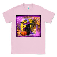 Bubblegum Pink witchy cat tumbler Classic Tee - BundleAndBundleShop