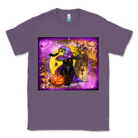 Lavender witchy cat tumbler Classic Tee - BundleAndBundleShop