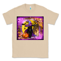 Mushroom witchy cat tumbler Classic Tee - BundleAndBundleShop