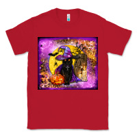 Red witchy cat tumbler Classic Tee - BundleAndBundleShop