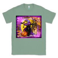Sage witchy cat tumbler Classic Tee - BundleAndBundleShop