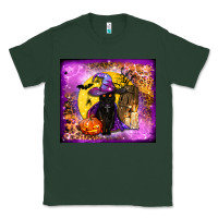 Sports Green witchy cat tumbler Classic Tee - BundleAndBundleShop