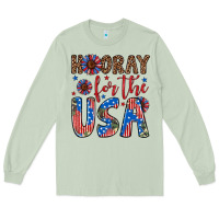 Matcha hooray for the usa Long Sleeve Tee - Artiststas