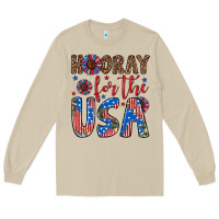 Mushroom hooray for the usa Long Sleeve Tee - Artiststas