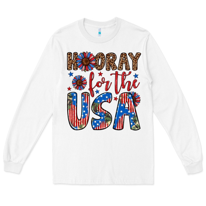Hooray For The Usa Long Sleeve Tee by Artiststas | Teevron