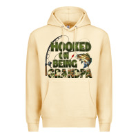 Pina Colada fish lures hooked on being grandpa Premium Hoodie - Artiststas