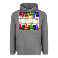 Storm custom teacher name crayons Heavyweight Hoodie - NancyCooperArtShop
