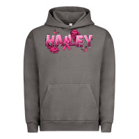 Pigment Tornado Personalized Pink Cancer Themed Name Urban Hoodie - NancyCooperArtShop