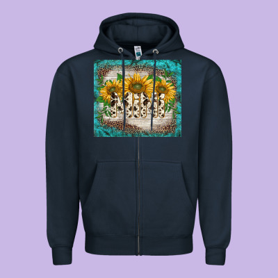 Western Mother's Day Mini Tumbler Zipper Hoodie Designed By Barkaloodesign