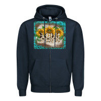 Navy western mother's day mini tumbler Zipper Hoodie - BarkalooDesign