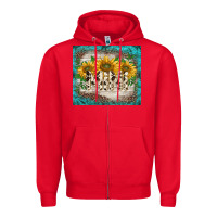 Red western mother's day mini tumbler Zipper Hoodie - BarkalooDesign