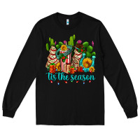Black tis the season christmas tree  cake Long Sleeve Tee - AdoDesignShop