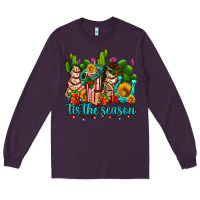 Plum tis the season christmas tree  cake Long Sleeve Tee - AdoDesignShop
