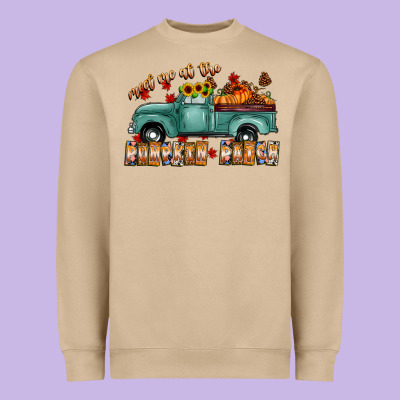Meet Me Af The Pumpkin Patch Heavyweight Sweatshirt Designed By Cowhidedigitalart