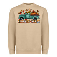 Mushroom meet me af the pumpkin patch Heavyweight Sweatshirt - CowhideDigitalArt