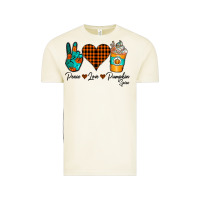 Vintage Arctic Peace Love Pumpkin Spice Vintage Tee - CowhideDigitalArt
