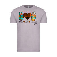 Vintage Zinc Peace Love Pumpkin Spice Vintage Tee - CowhideDigitalArt