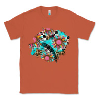 Copper race sunflower patches Classic Tee - AdoDesignShop