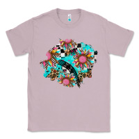 Lilac race sunflower patches Classic Tee - AdoDesignShop