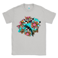 Moon Dust race sunflower patches Classic Tee - AdoDesignShop