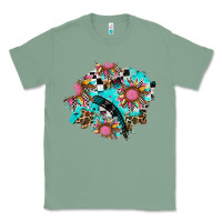 Sage race sunflower patches Classic Tee - AdoDesignShop