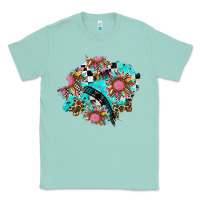 Seafoam race sunflower patches Classic Tee - AdoDesignShop