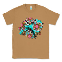 Toasted Coconut race sunflower patches Classic Tee - AdoDesignShop