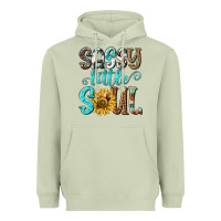 Matcha sassy little soul Heavyweight Hoodie - NancyCooperArtShop