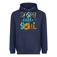 Navy sassy little soul Heavyweight Hoodie - NancyCooperArtShop