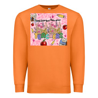 Carrot teachers teach them love them grow Premium Sweatshirt - MaliasSmallBusiness