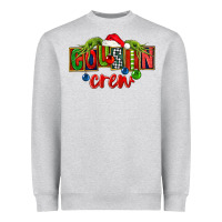 Heather Grey cousin crew christmas Heavyweight Sweatshirt - FaDigitalArtStudio