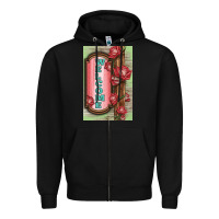 Black Western Red Roses Welcome Zipper Hoodie - LillyAllenDesigns