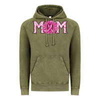 Vintage Olive breast cancer mom Vintage Hoodie - RanaPortraitStore