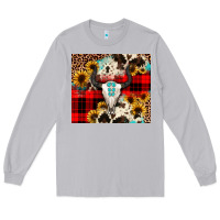 Moon Dust bullskull Sunflower Long Sleeve Tee - JahusDesignShop
