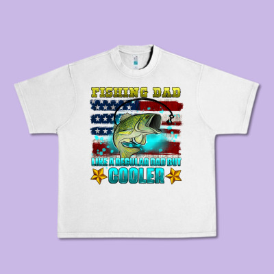 Fishing Dad Like A Regular Dad But Cooler Urban Heavy Tee Designed By Hra Design Shop