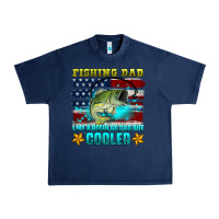 Navy fishing dad like a regular dad but cooler Urban Heavy Tee - HRA Design Shop