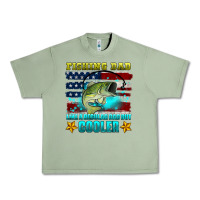 Oil Green fishing dad like a regular dad but cooler Urban Heavy Tee - HRA Design Shop