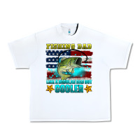 White fishing dad like a regular dad but cooler Urban Heavy Tee - HRA Design Shop