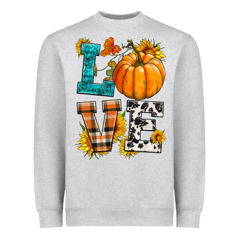 Love Pumpkin Heavyweight Sweatshirt by HRA Design Shop | Teevron