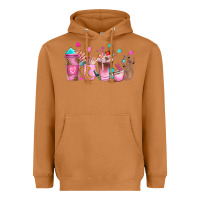 Meerkat nail tech coffee cups Heavyweight Hoodie - NancyCooperArtShop