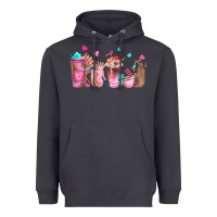 Smoke nail tech coffee cups Heavyweight Hoodie - NancyCooperArtShop
