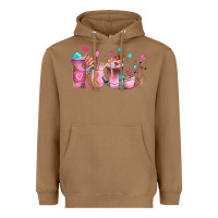 Toasted Coconut nail tech coffee cups Heavyweight Hoodie - NancyCooperArtShop