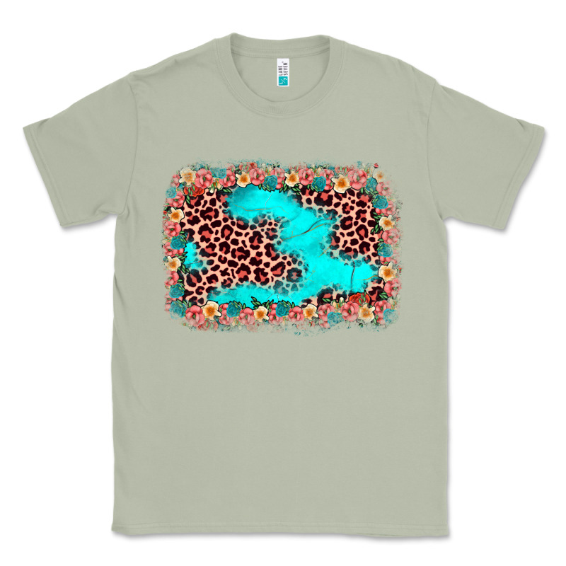 Easter Leopard Turquoise Background Classic Tee by JahusDesignShop | Teevron