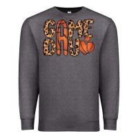 Charcoal Heather game day basketball Premium Sweatshirt - MaliasSmallBusiness