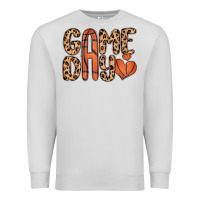 Dove Grey game day basketball Premium Sweatshirt - MaliasSmallBusiness